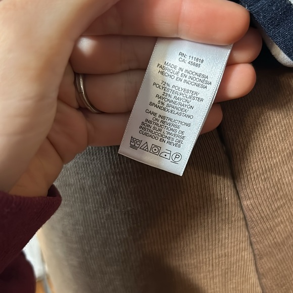 Black and white striped zip back blouse from Michael Kors - Picture 8 of 8